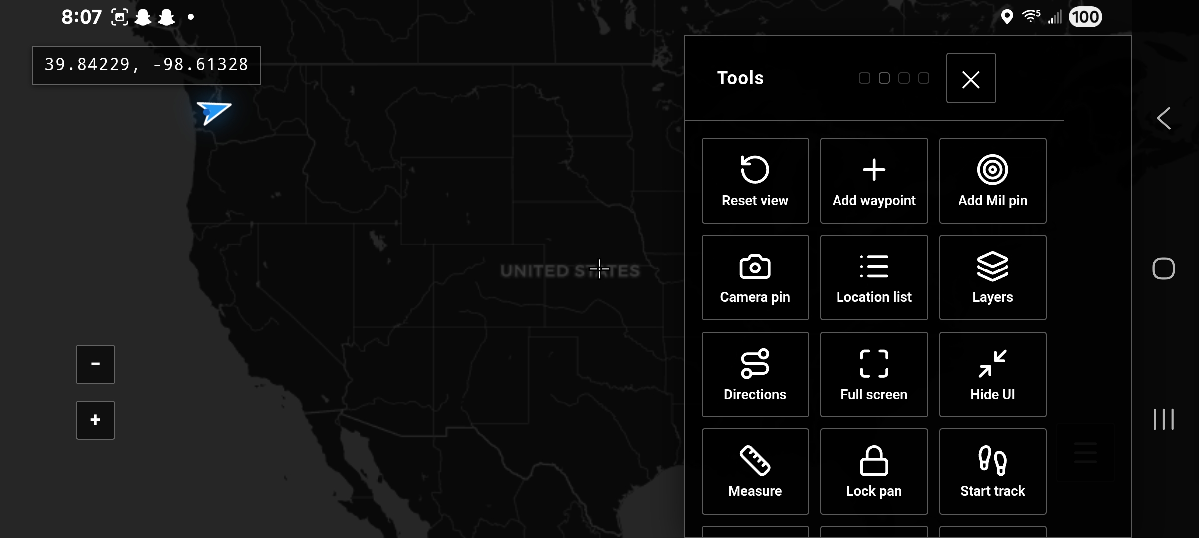 ATMAK – PACE plan visualization